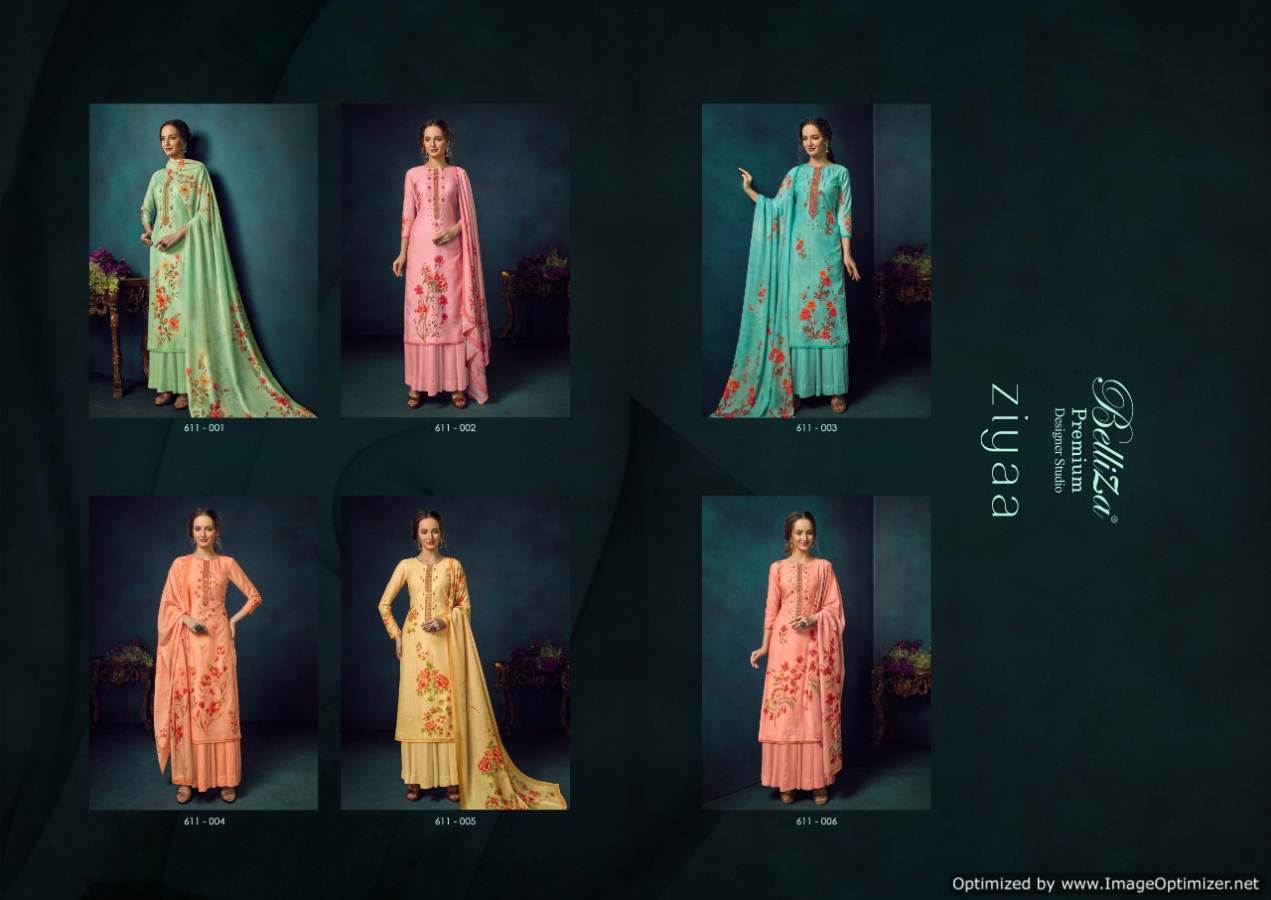 Belliza Present Ziyaa Dress Material Collection