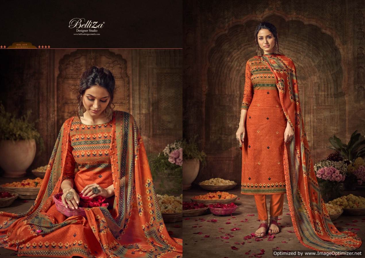 Belliza Present  Kashish Printed Dress Material Collection.