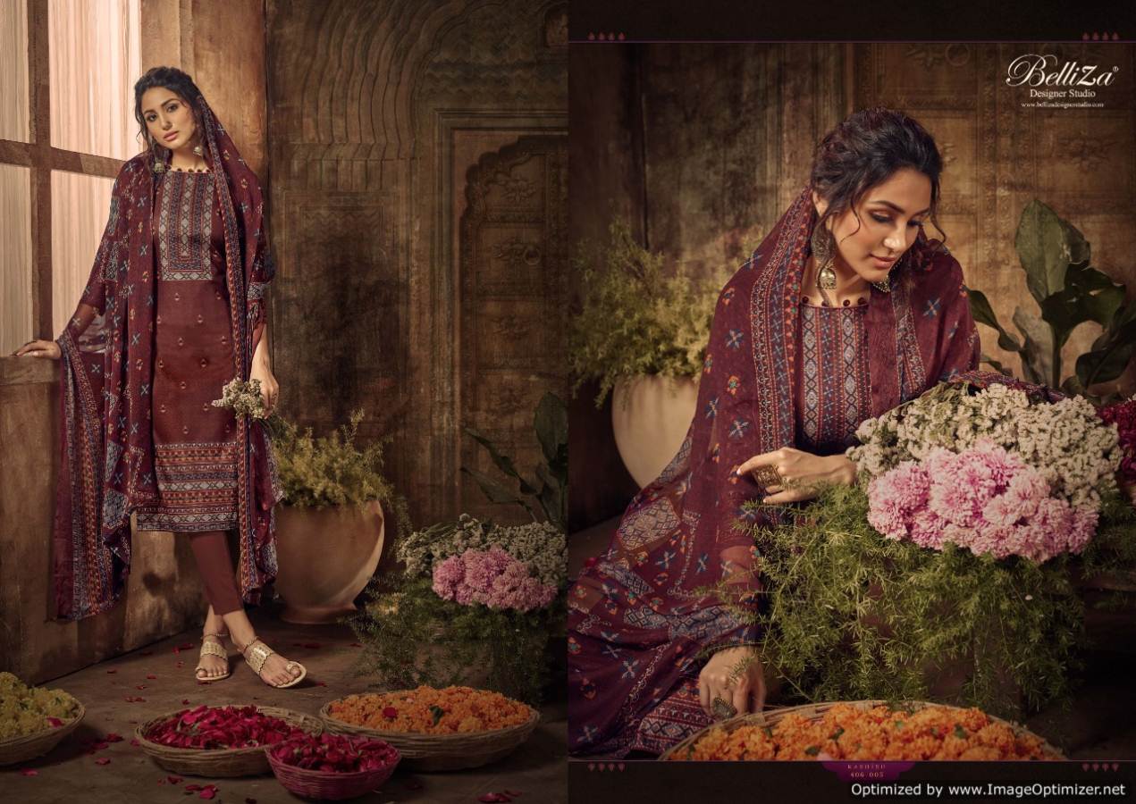 Belliza Present  Kashish Printed Dress Material Collection.