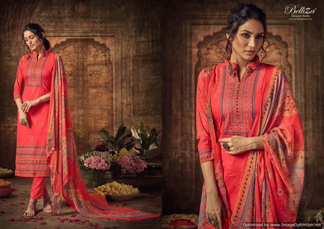Belliza Present  Kashish Printed Dress Material Collection.