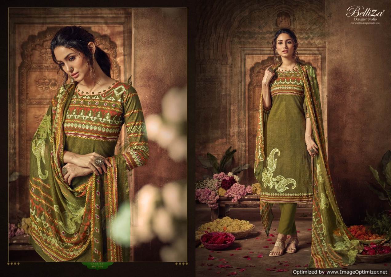 Belliza Present  Kashish Printed Dress Material Collection.