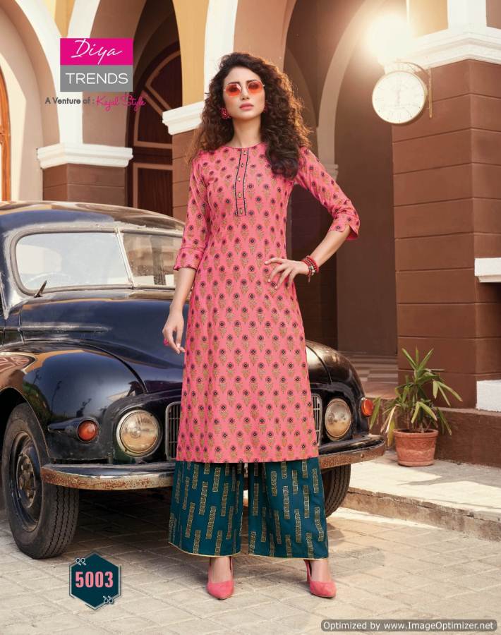 Diya Trends Bibas Vol 9 Kurti With Plazzo Pair Collection In Wholesale   14 Pcs Catalog  Lowest Price Online Wholesaler And Supplier of Salwar Suit   Saree And Kurtis Wholesale Price In India  ladiesfashionhousecom