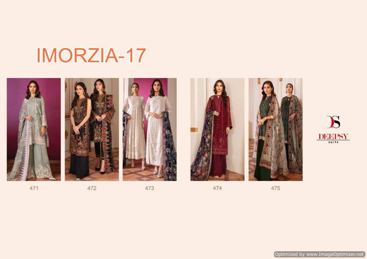 Deepsy Present Imorzia Vol 17 Pakistani Salwar Suits