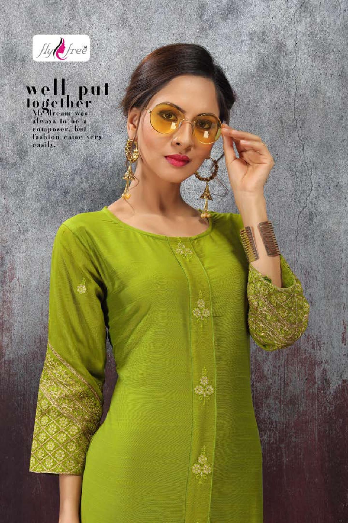 Fly Free Present Heritage Kurti Collection