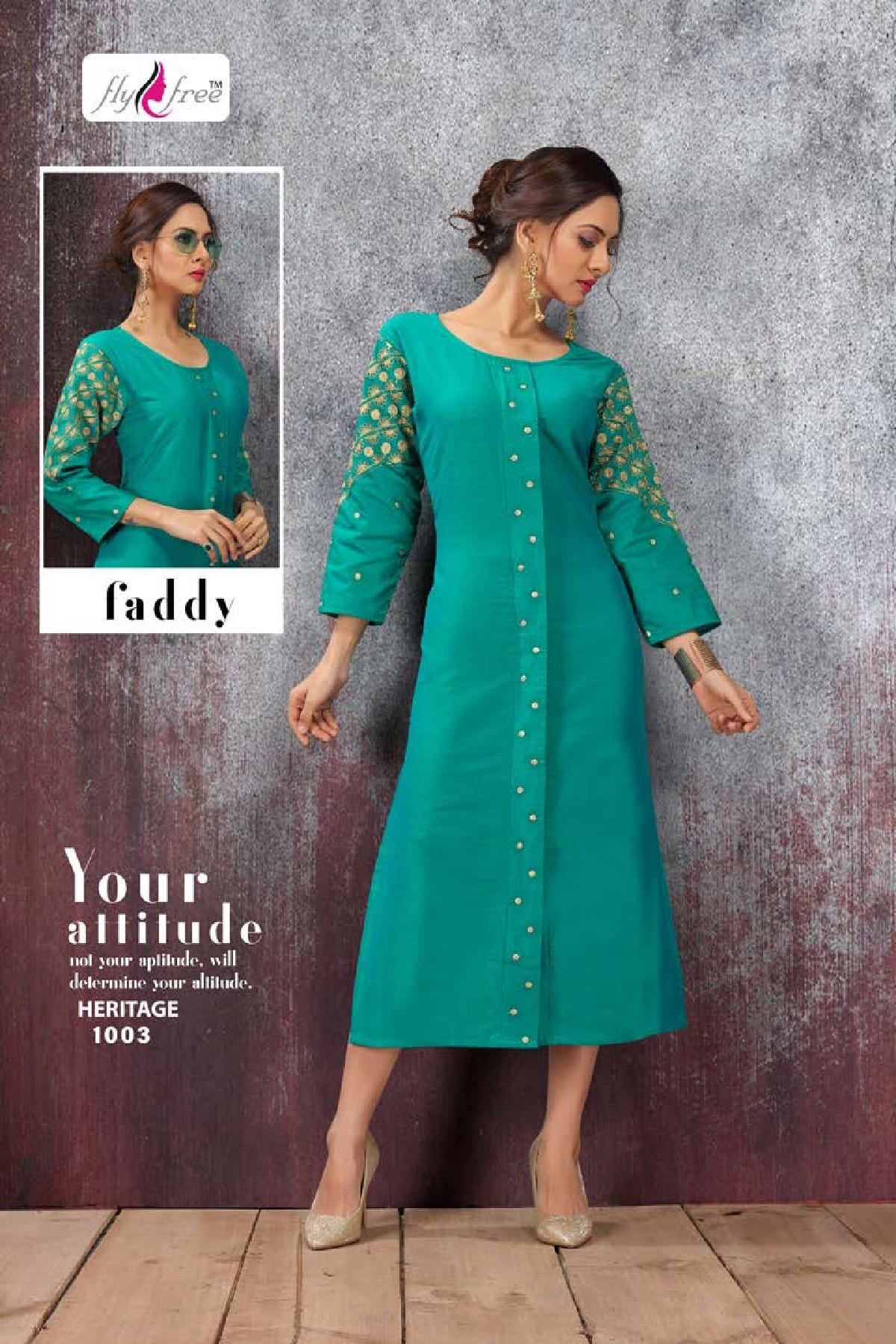 Fly Free Present Heritage Kurti Collection