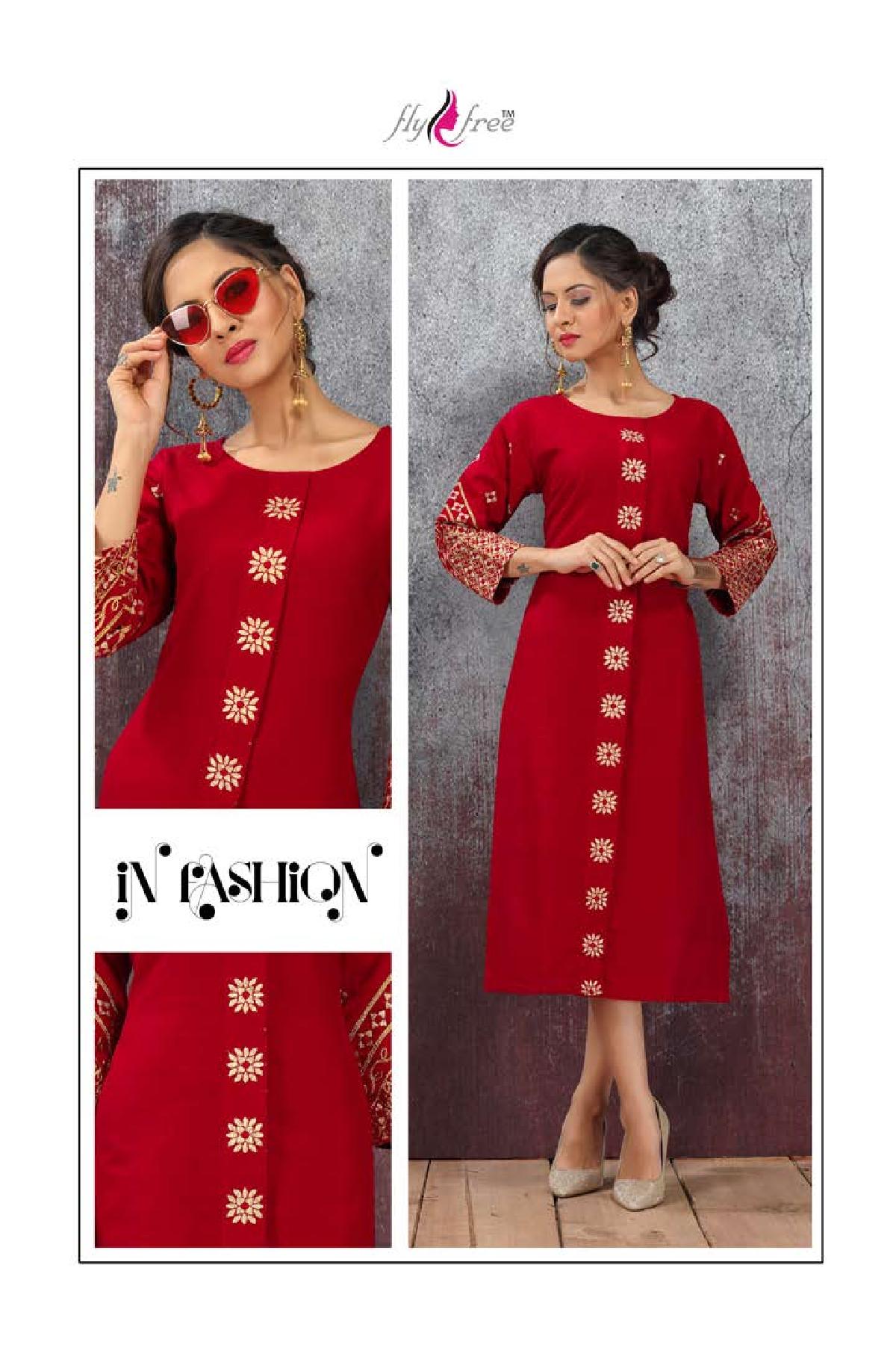 Fly Free Present Heritage Kurti Collection