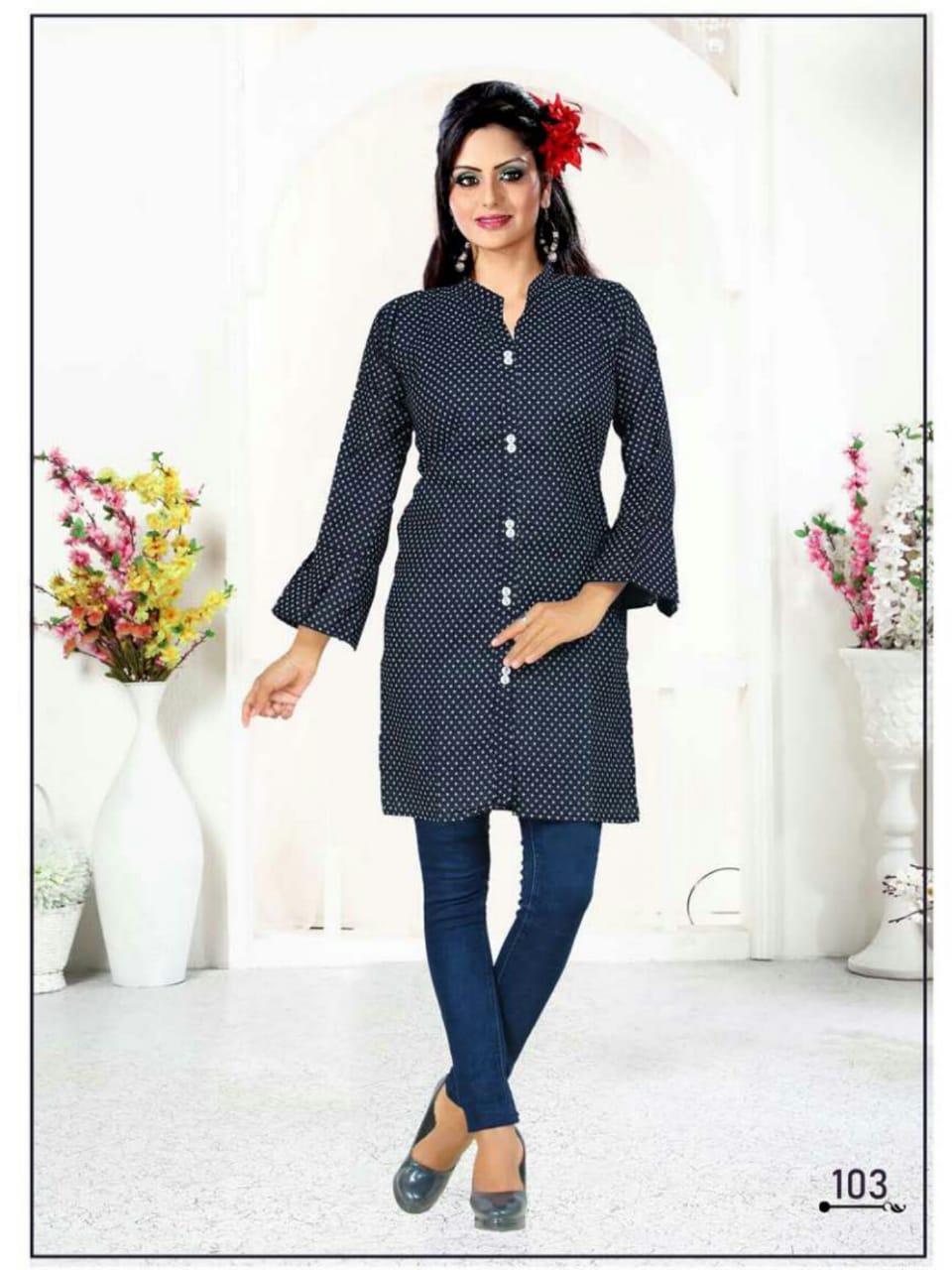 Honey Denim Kurtis Catalogue