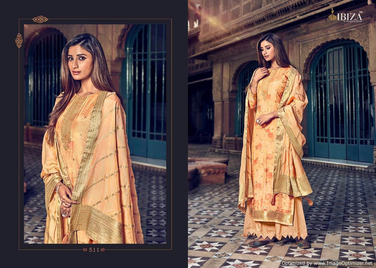 Ibiza Present Sabya Digital Printed Dress Material