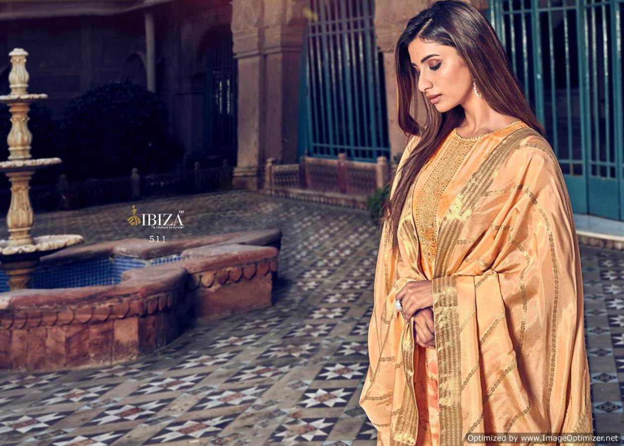 Ibiza Present Sabya Digital Printed Dress Material