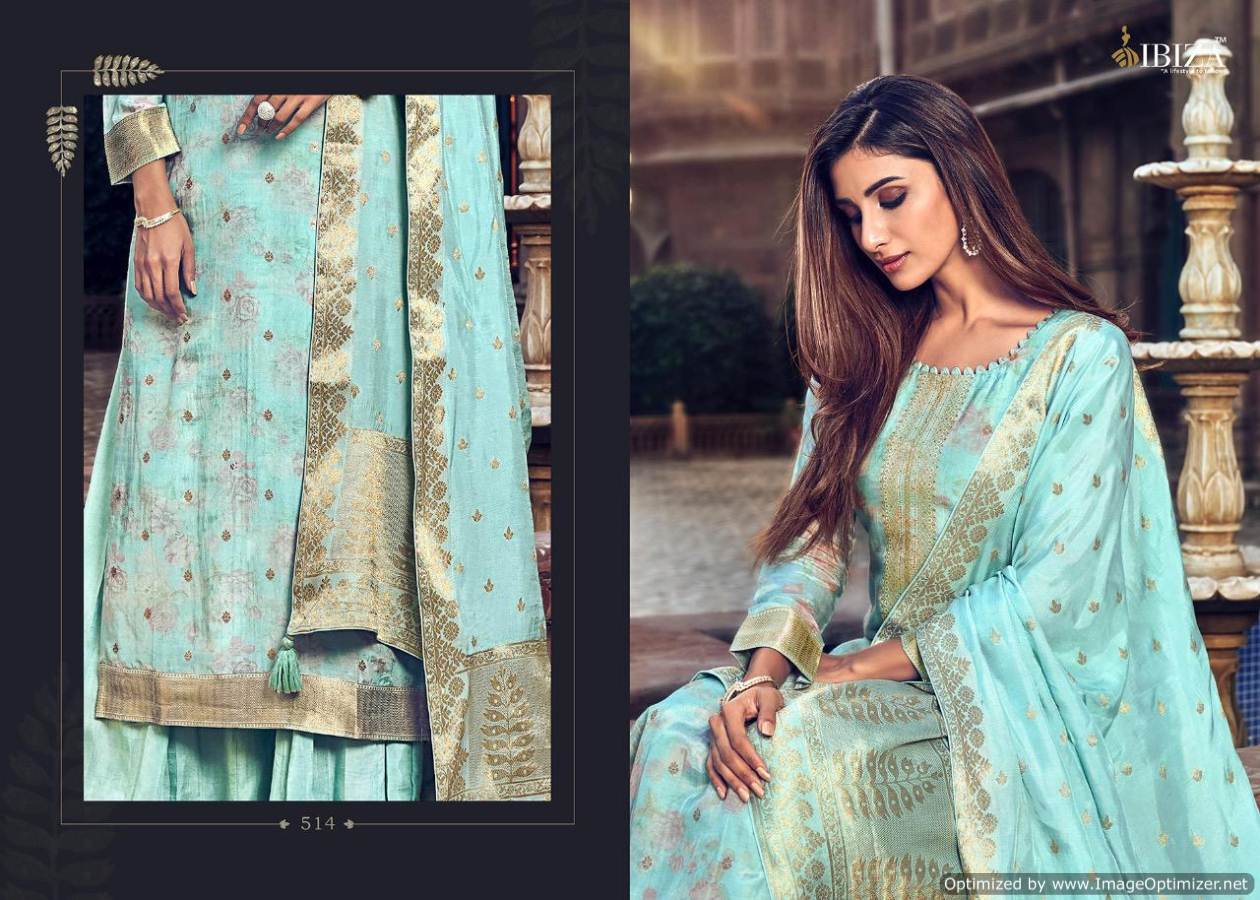 Ibiza Present Sabya Digital Printed Dress Material
