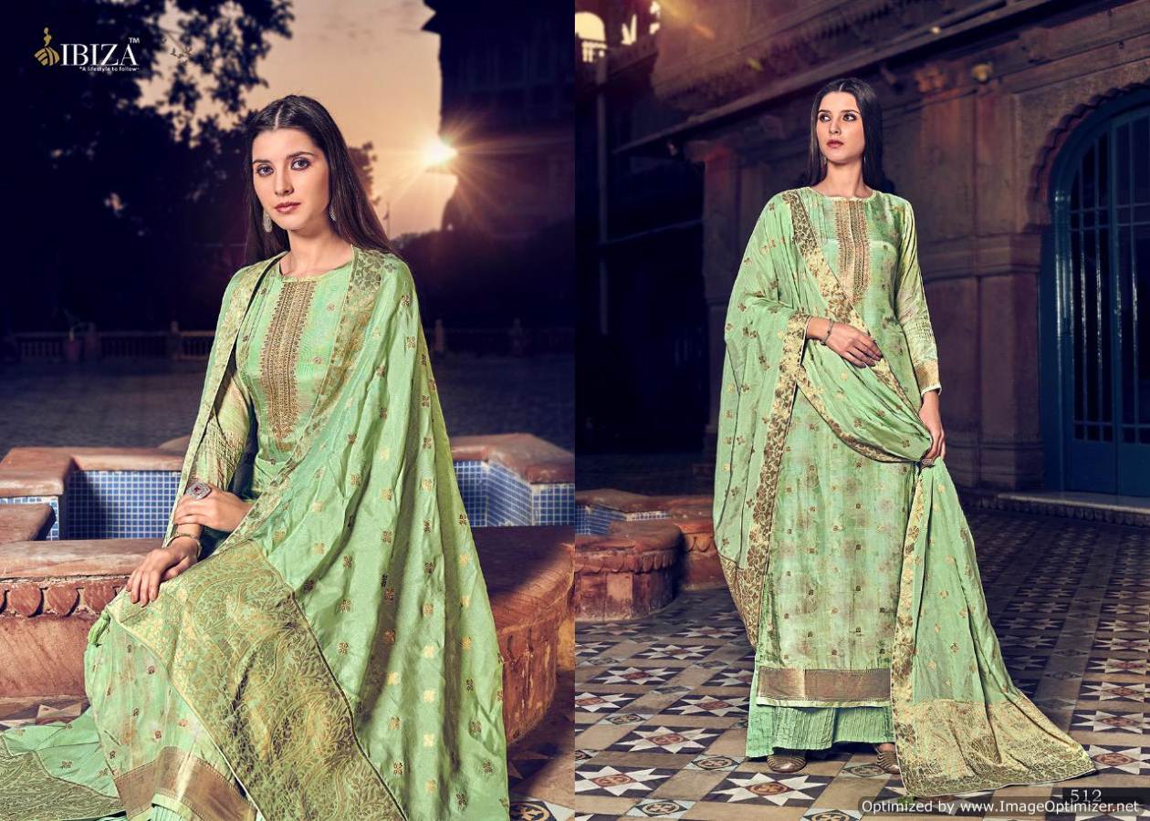Ibiza Present Sabya Digital Printed Dress Material