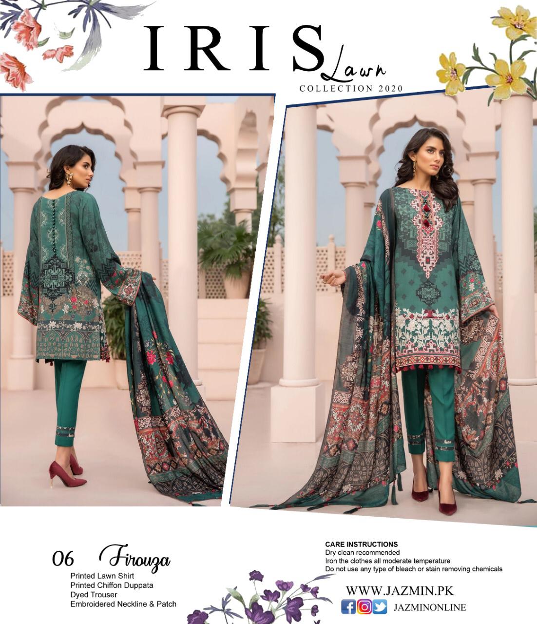 Iris Lawn Collection 2020 Pakistani Salwar Suits
