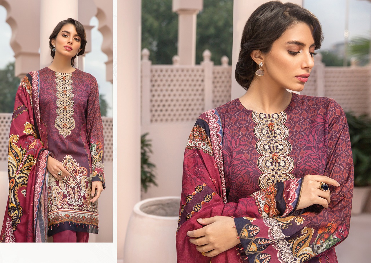 Iris Present  Karachi Cotton Vol 3 Cotton Karachi Dress Material