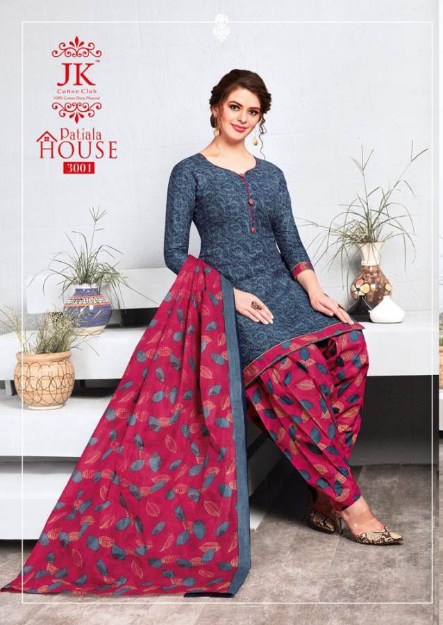 Jk Present Patiyala House Vol 3 Cotton Dress Collection