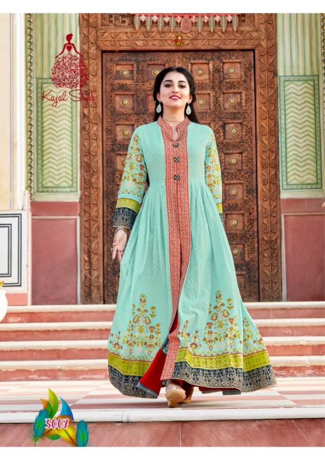 Kajal Style   Present Mastani Vol 3  Heavy Lawn Cotton Stylish Kurti