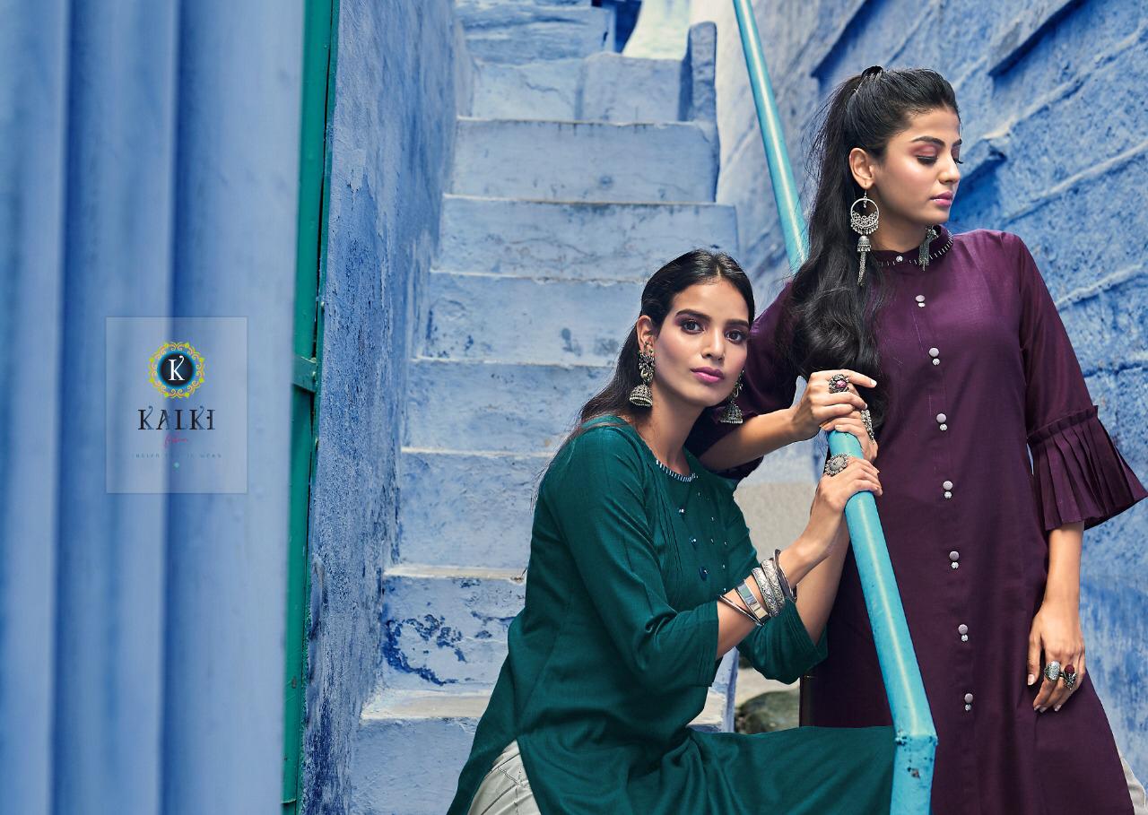 Kalki Fashion Present Mirow Vol 5 Kurtis Catalogue