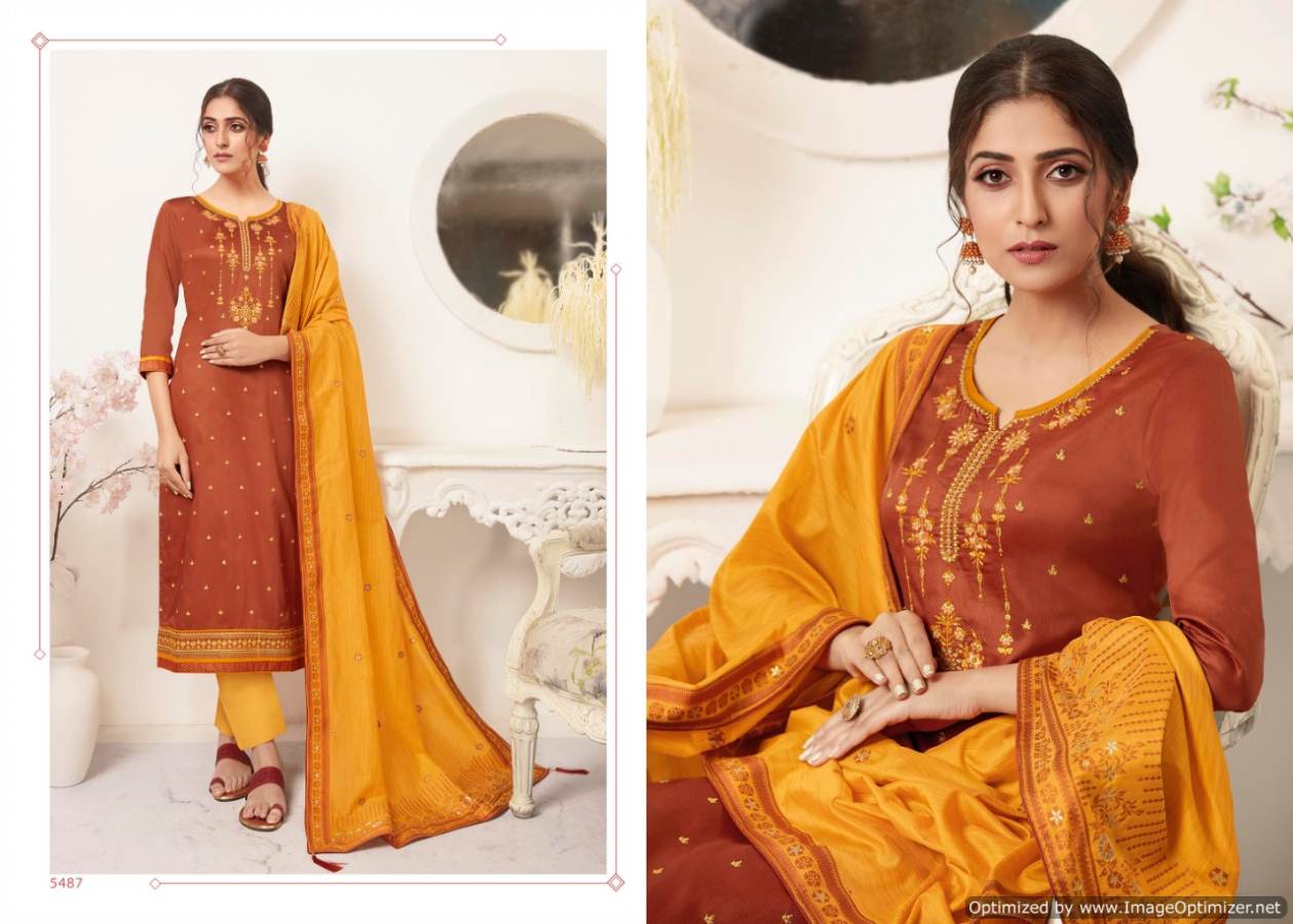 Kessi Present Raj Gharana Dress Material Collection.