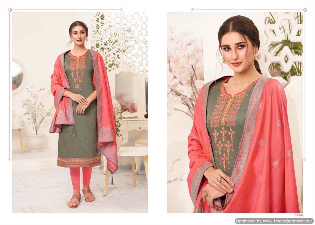 Kessi Present Raj Gharana Dress Material Collection.