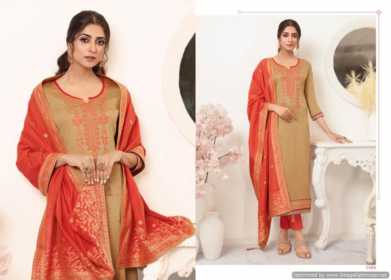 Kessi Present Raj Gharana Dress Material Collection.
