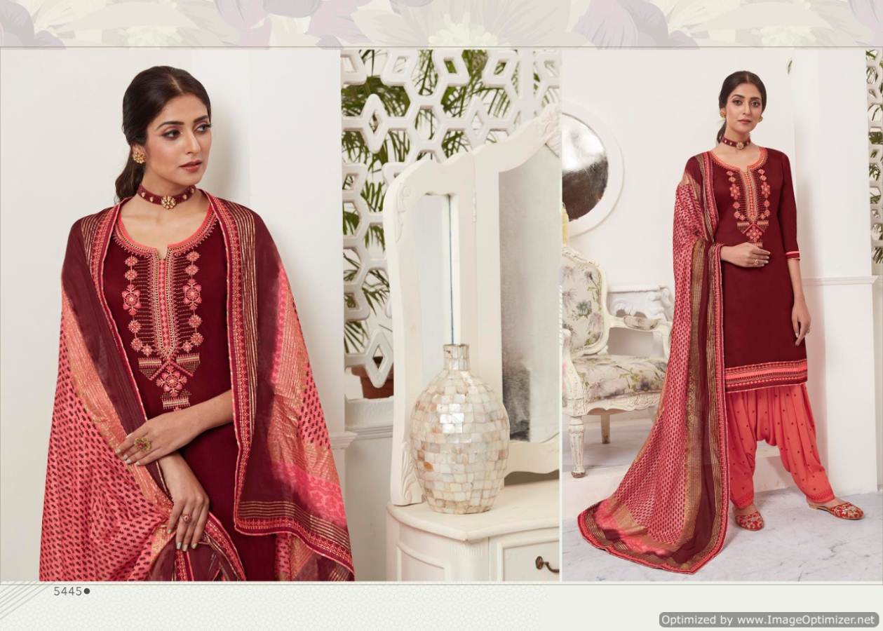 Kessi Present Satrangi By Patiala Dress Material Collection