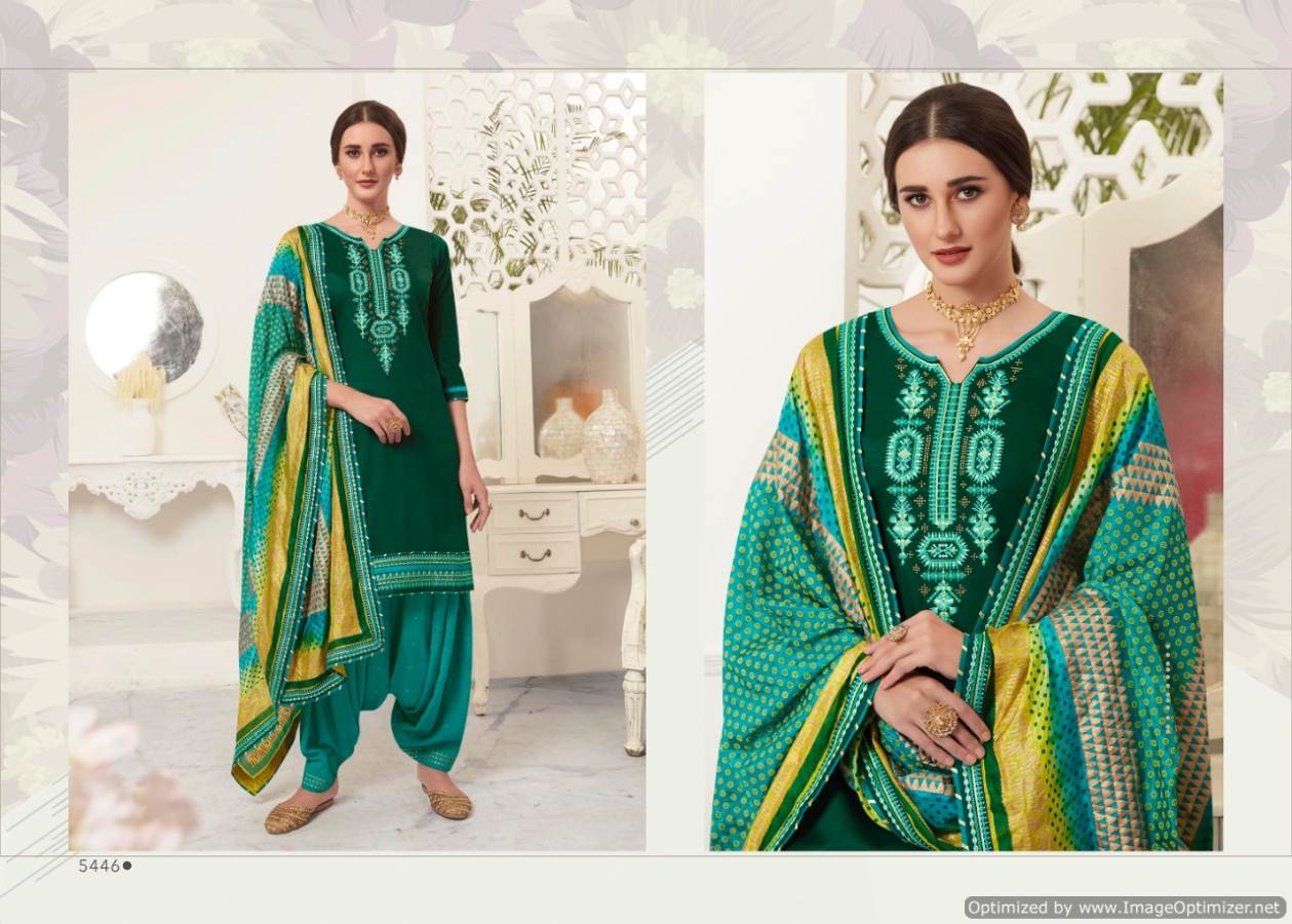 Kessi Present Satrangi By Patiala Dress Material Collection