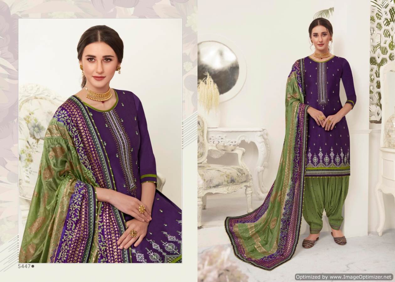 Kessi Present Satrangi By Patiala Dress Material Collection