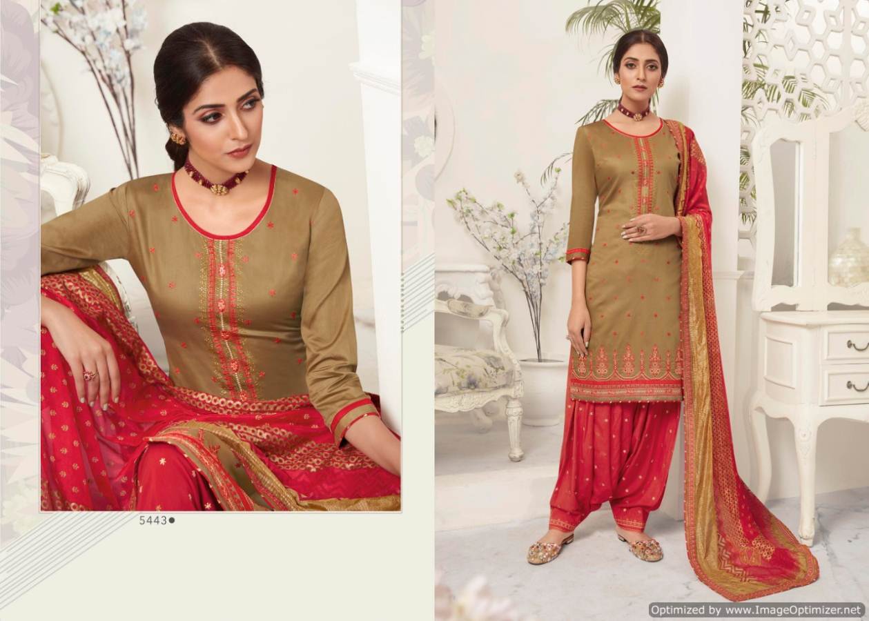 Kessi Present Satrangi By Patiala Dress Material Collection