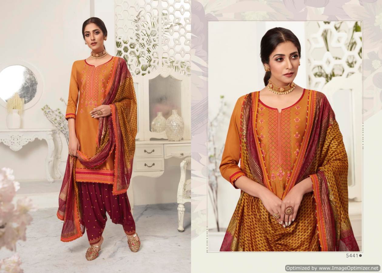 Kessi Present Satrangi By Patiala Dress Material Collection