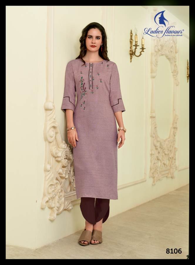 Ladies Flavour Present Mayra Kurti With Palazzo