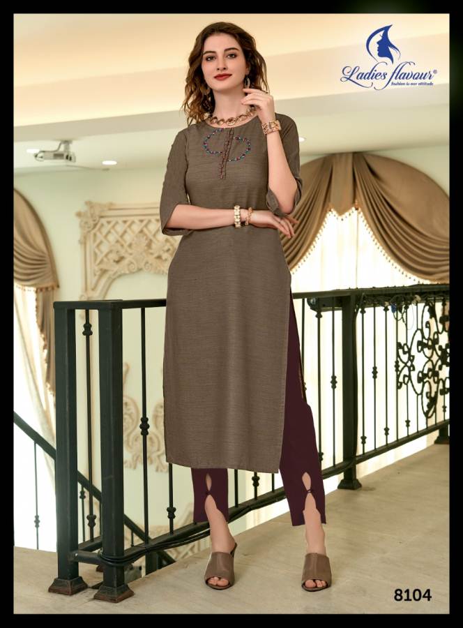 Ladies Flavour Present Mayra Kurti With Palazzo