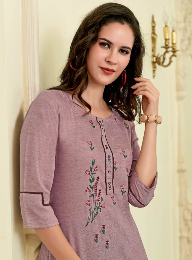 Ladies Flavour Present Mayra Kurti With Palazzo