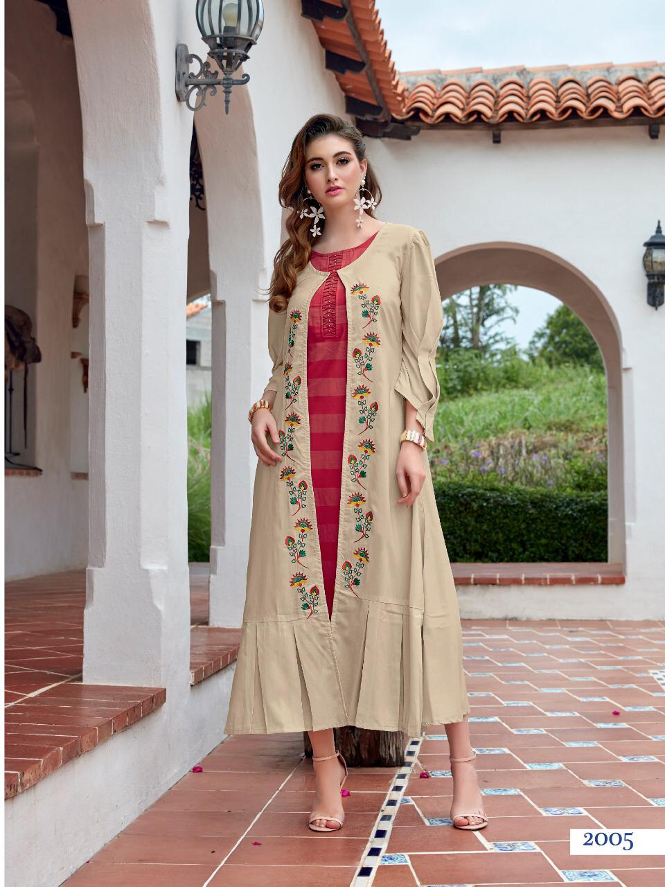 Ladies Flavour Present Life Style Vol 3 Kurtis Catalogue