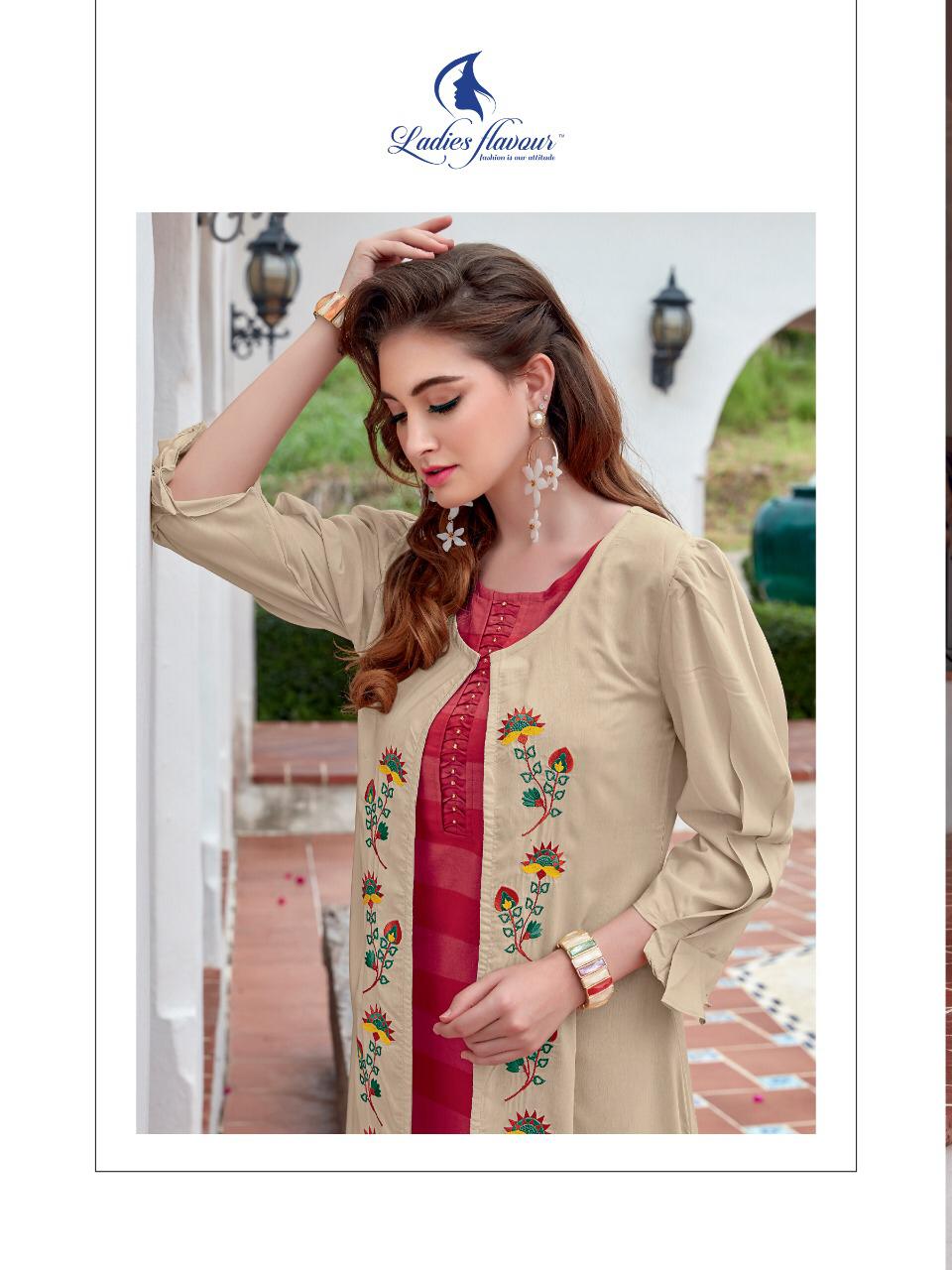 Ladies Flavour Present Life Style Vol 3 Kurtis Catalogue