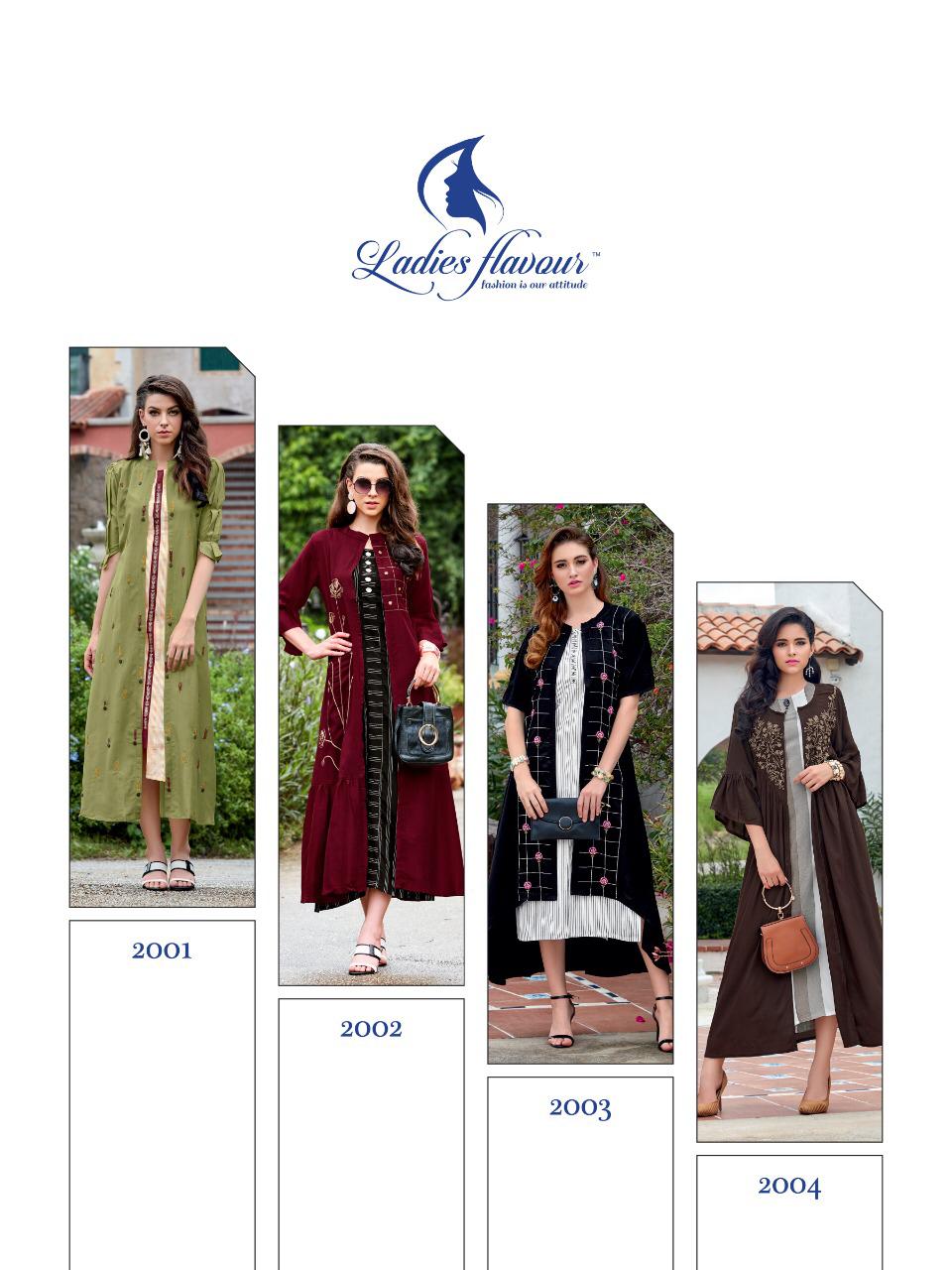 Ladies Flavour Present Life Style Vol 3 Kurtis Catalogue