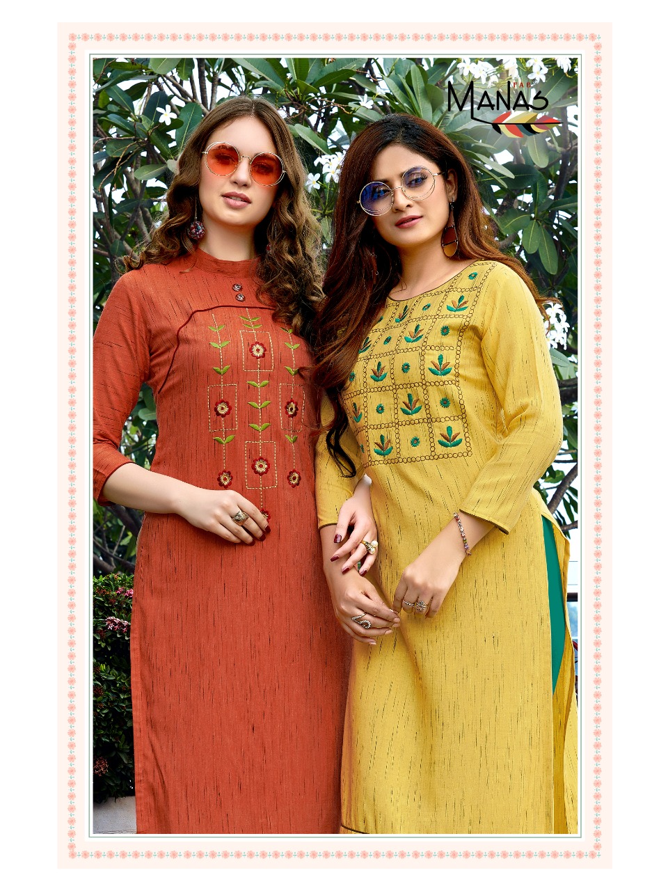 Manas Present Yaana Kurtis Catalogue