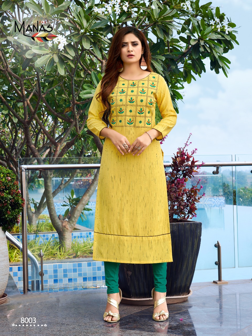 Manas Present Yaana Kurtis Catalogue