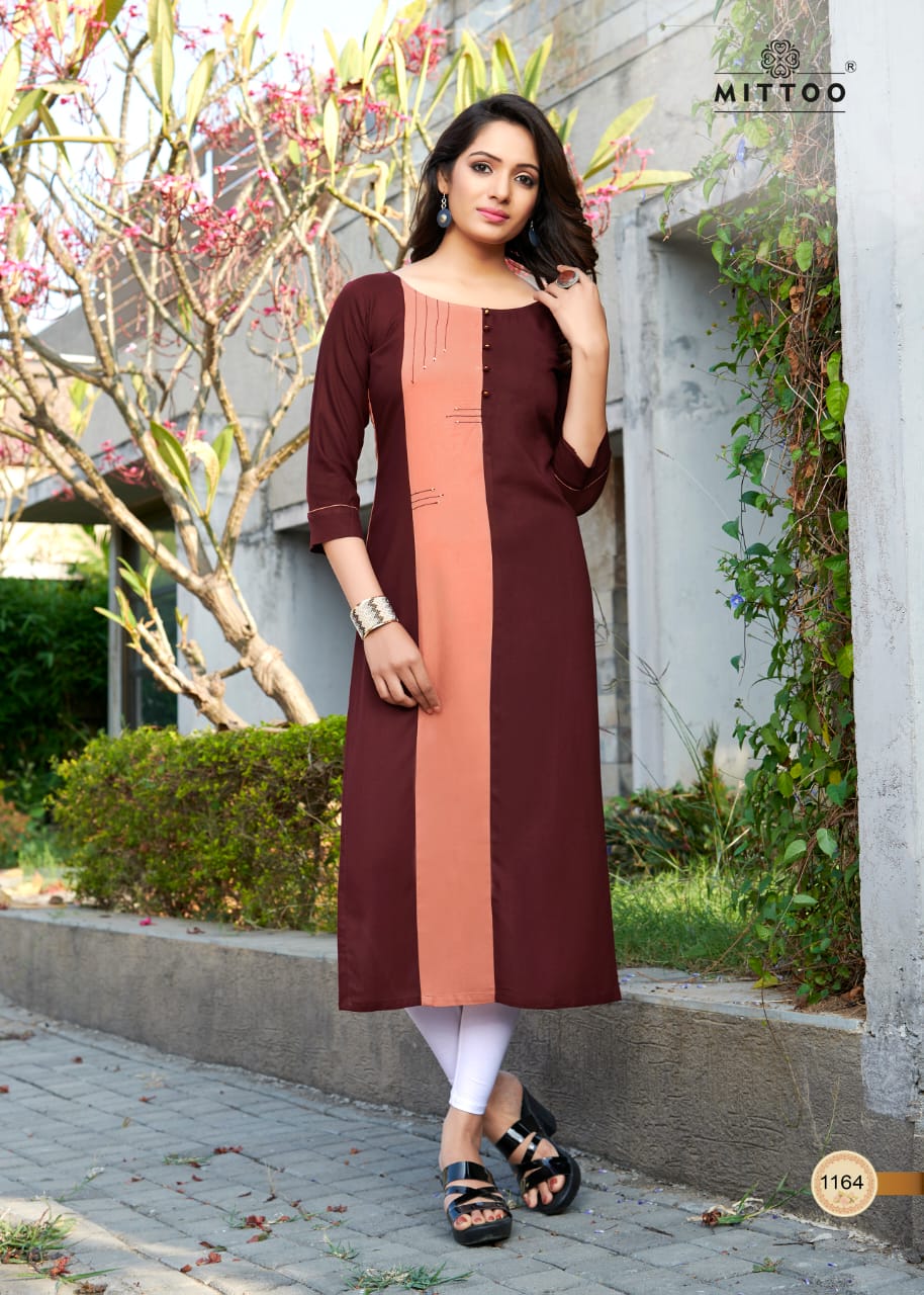 Mittoo Present Palak Vol 18 Kurtis Catalogue