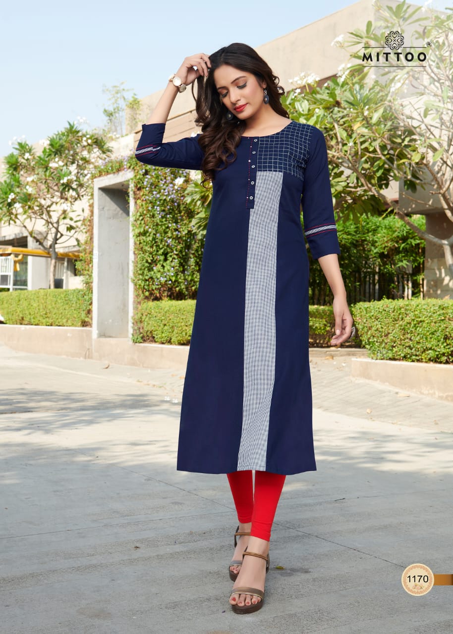 Mittoo Present Palak Vol 18 Kurtis Catalogue