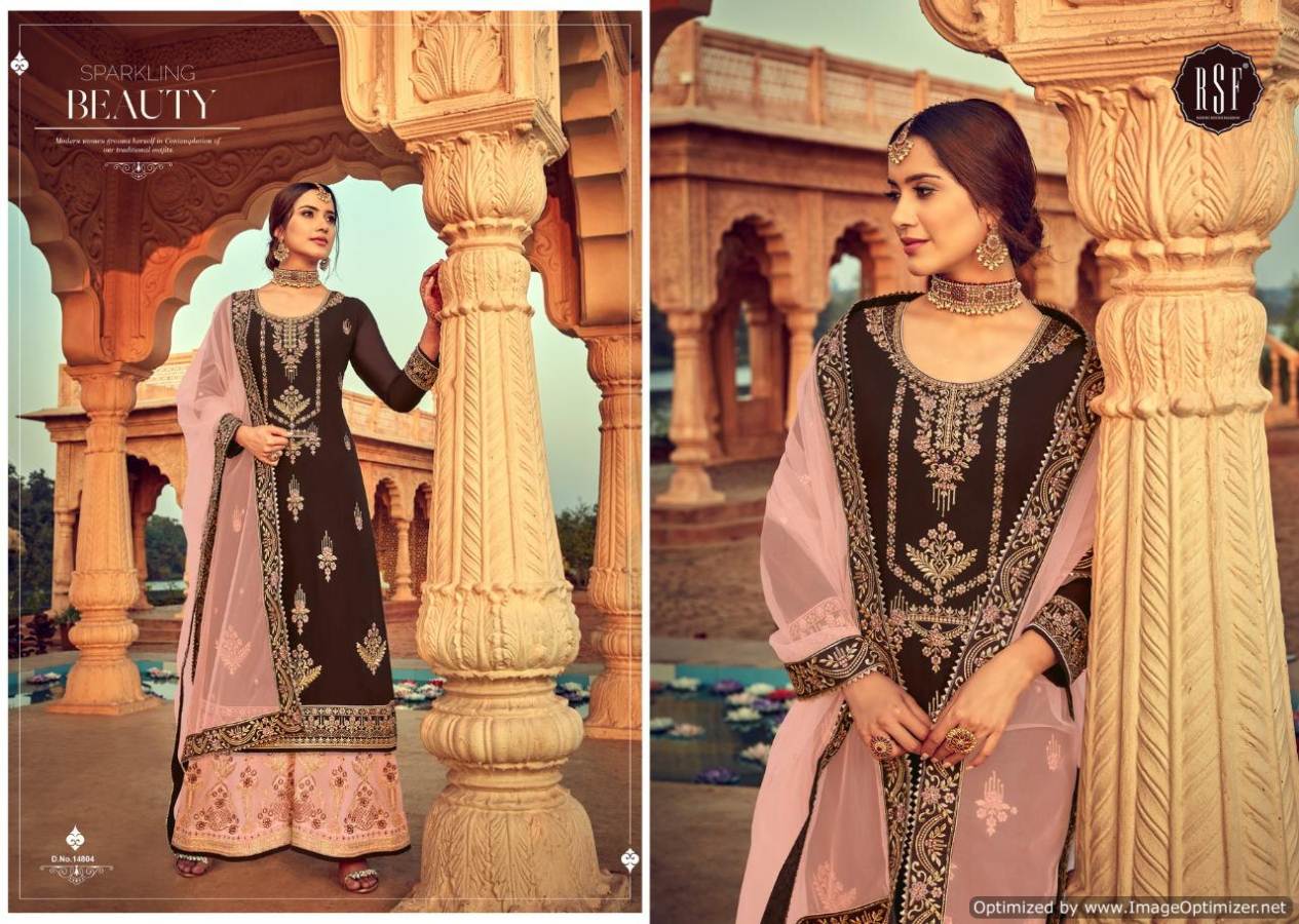 Rsf  By Dream Girl  Designer Dress Material Catalog