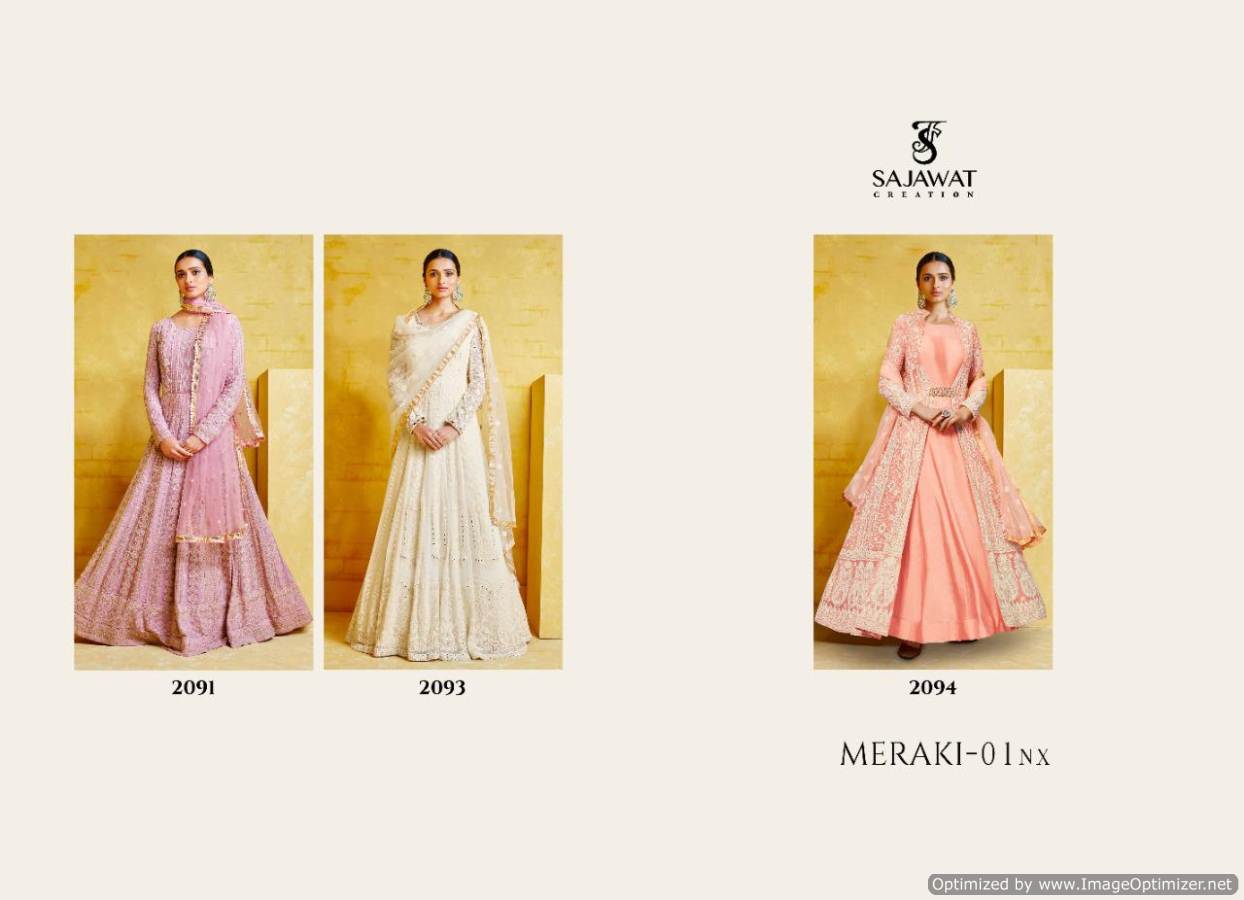 Sajawat Present Meraki Vol 1 Nx Ready Made Ethnic Collection
