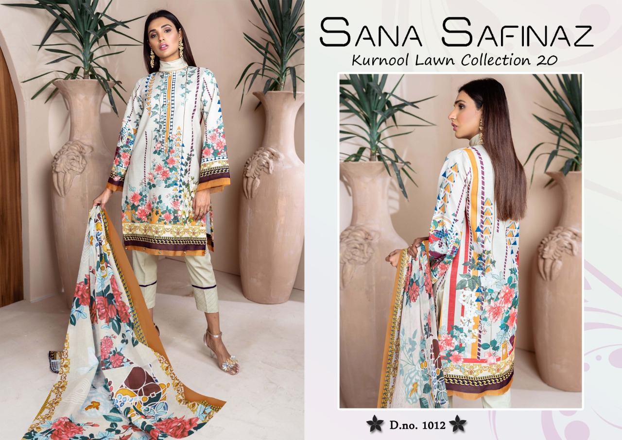 Sana Safinaz Pure Lawn Printed Cotton Collection.