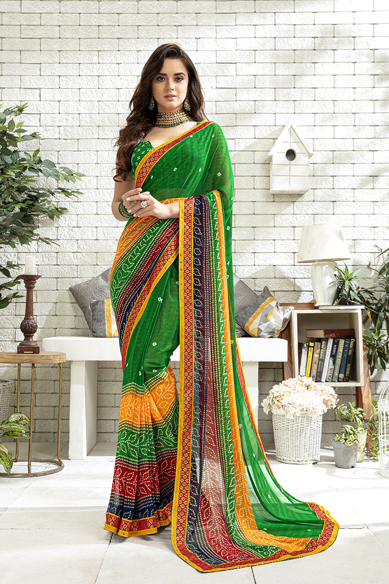 Sanskar Present Nach Baliye Vol 2 Georgette Sarees Catalogue