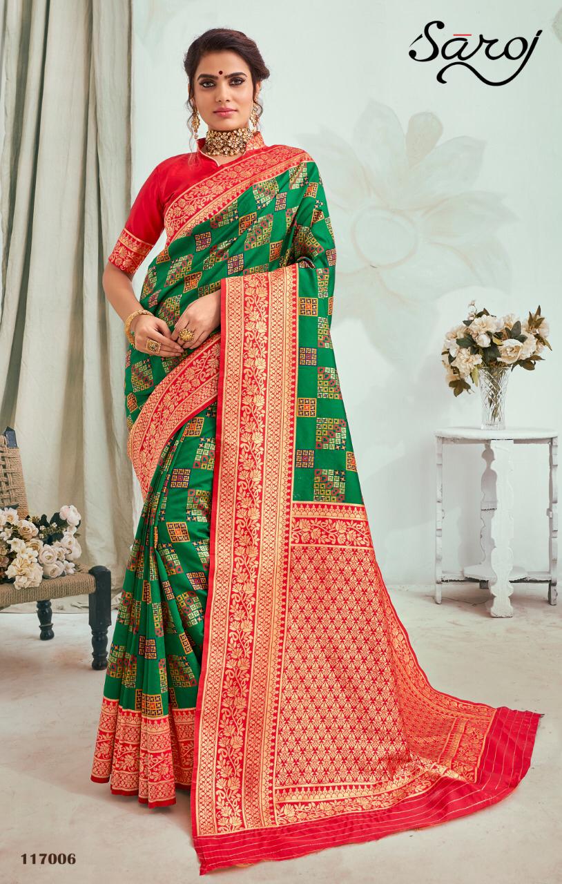 Saroj Present Ratnalekha Sarees Catalogue