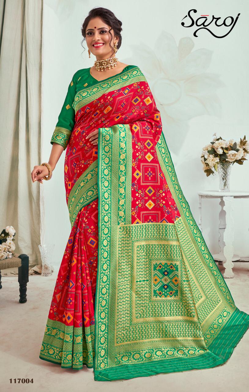 Saroj Present Ratnalekha Sarees Catalogue