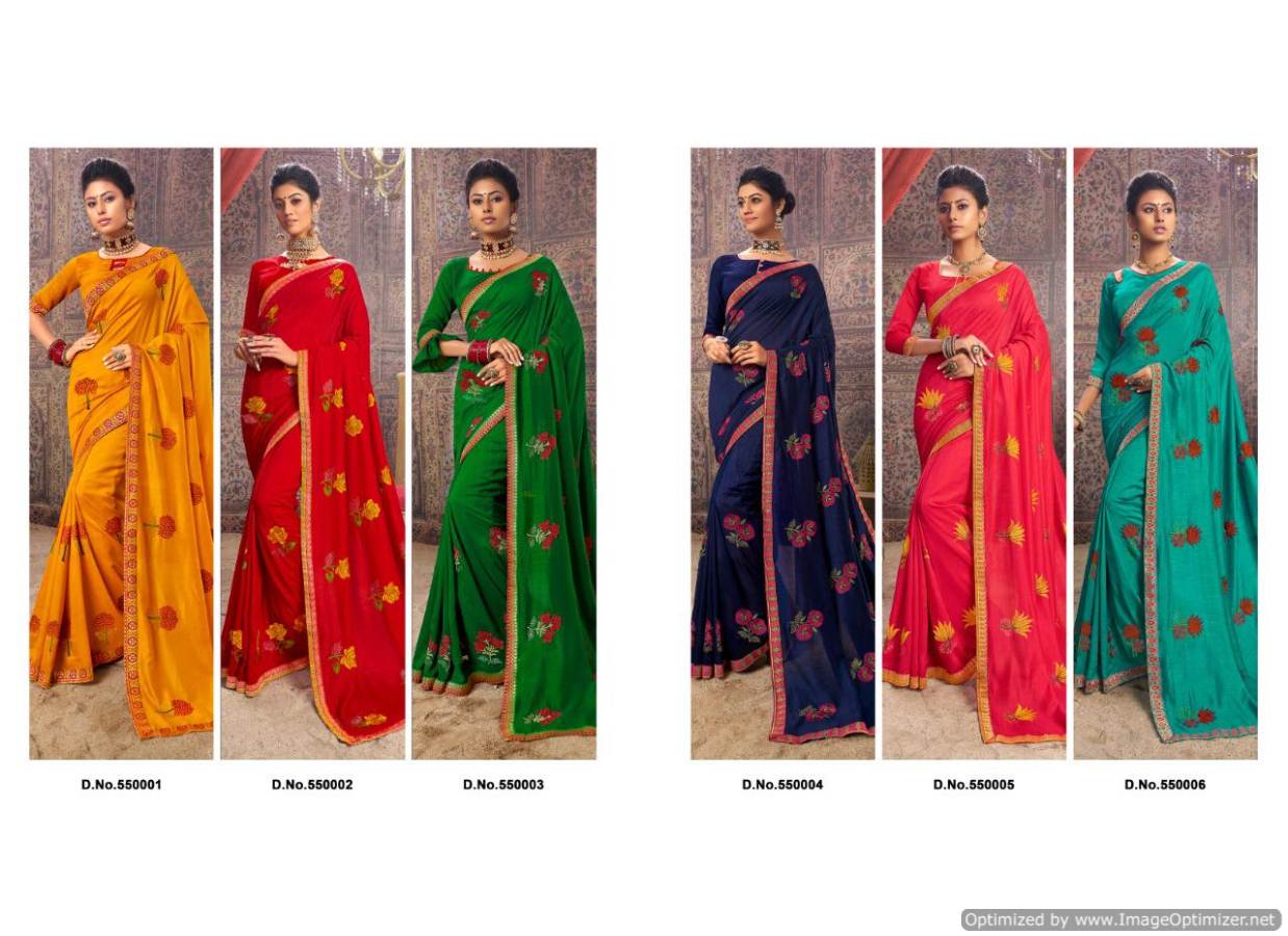 Saroj Present Spicy Look Heavy Saree Collection