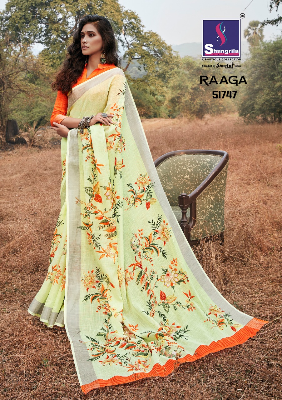 Shangrila Present Raaga Sarees Catalogue
