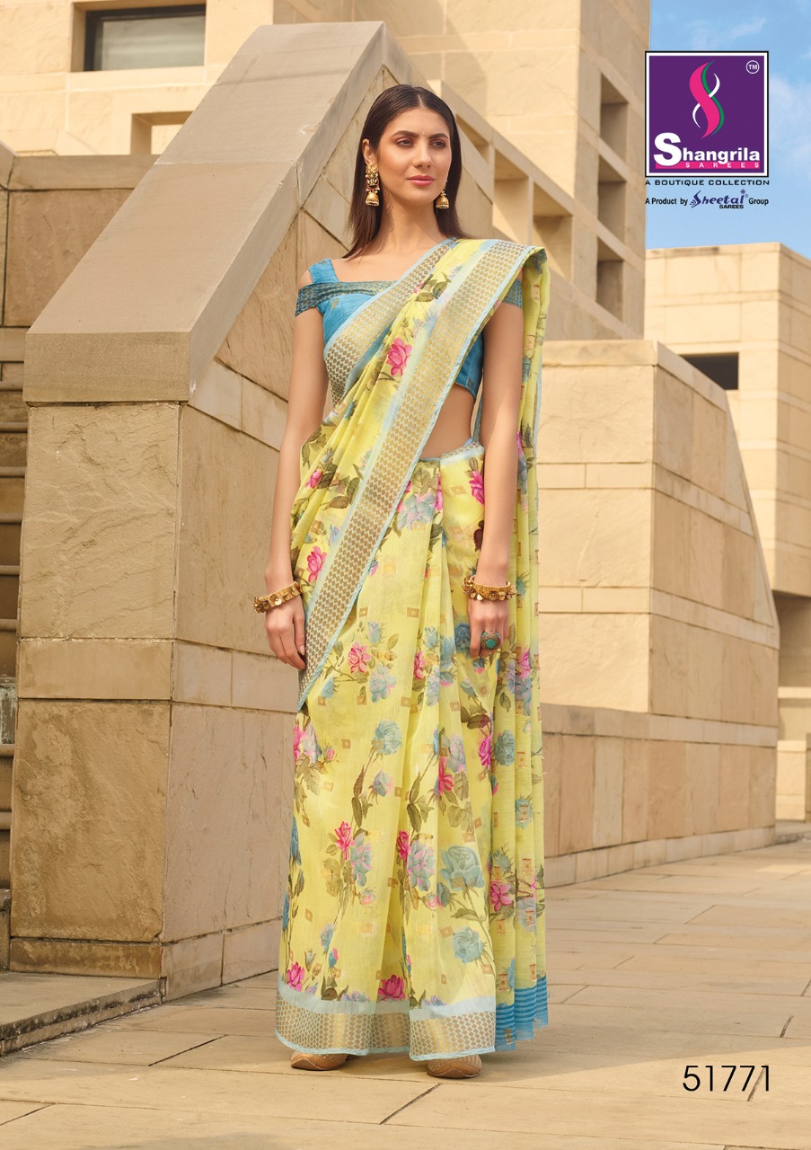 Shangrila Present Senorita Vol 2 Sarees Catalogue