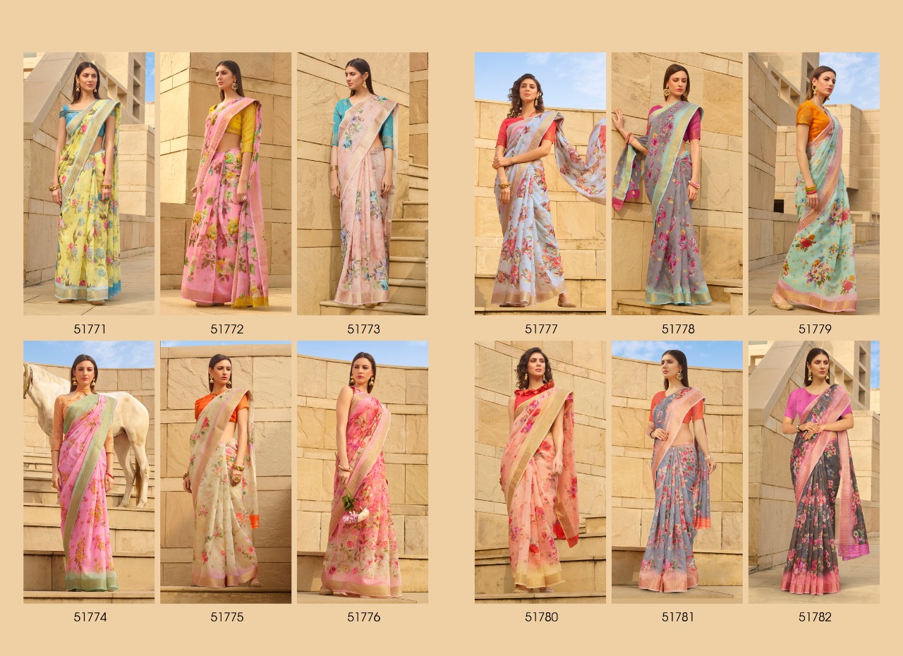 Shangrila Present Senorita Vol 2 Sarees Catalogue