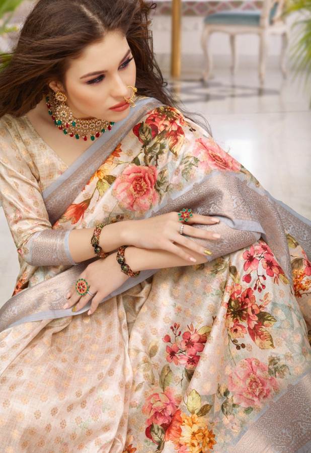 Shangrila Present Shimona Digital Sarees Catalogue