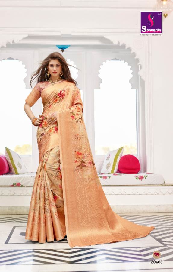 Shangrila Present Shimona Digital Sarees Catalogue
